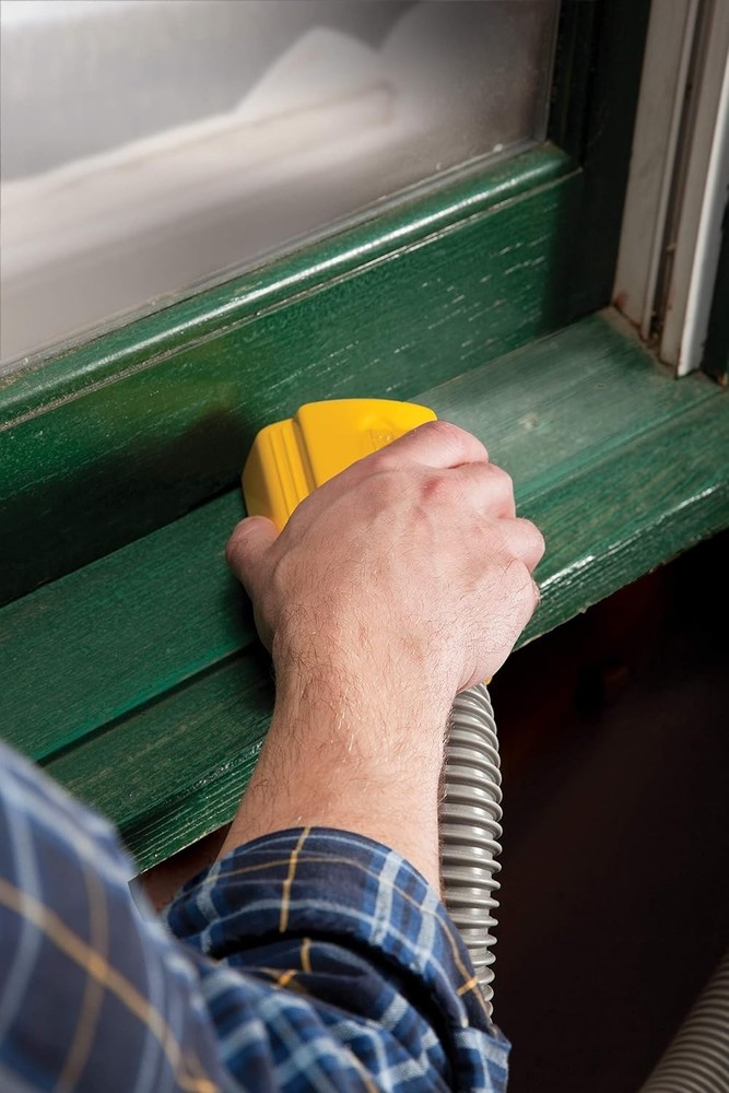 Precision Dust-Free Sponge Sander - Includes 2 Medium Grit Sponges, Vacuum Ready