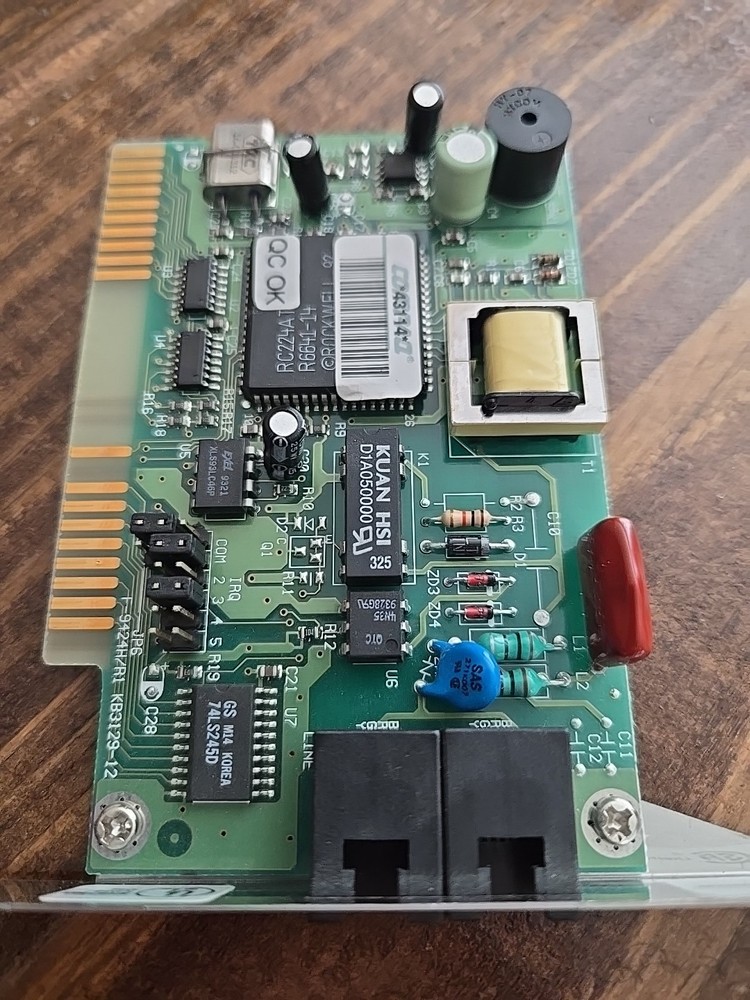 Vintage Best Data Fax 14400 Modem, Internal Version