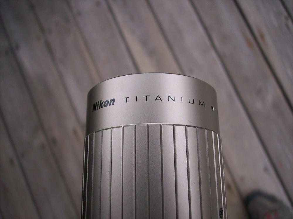 Nikon Titanium 5.5-16.5x44mm Rifle Scope ~Silver~ Mint