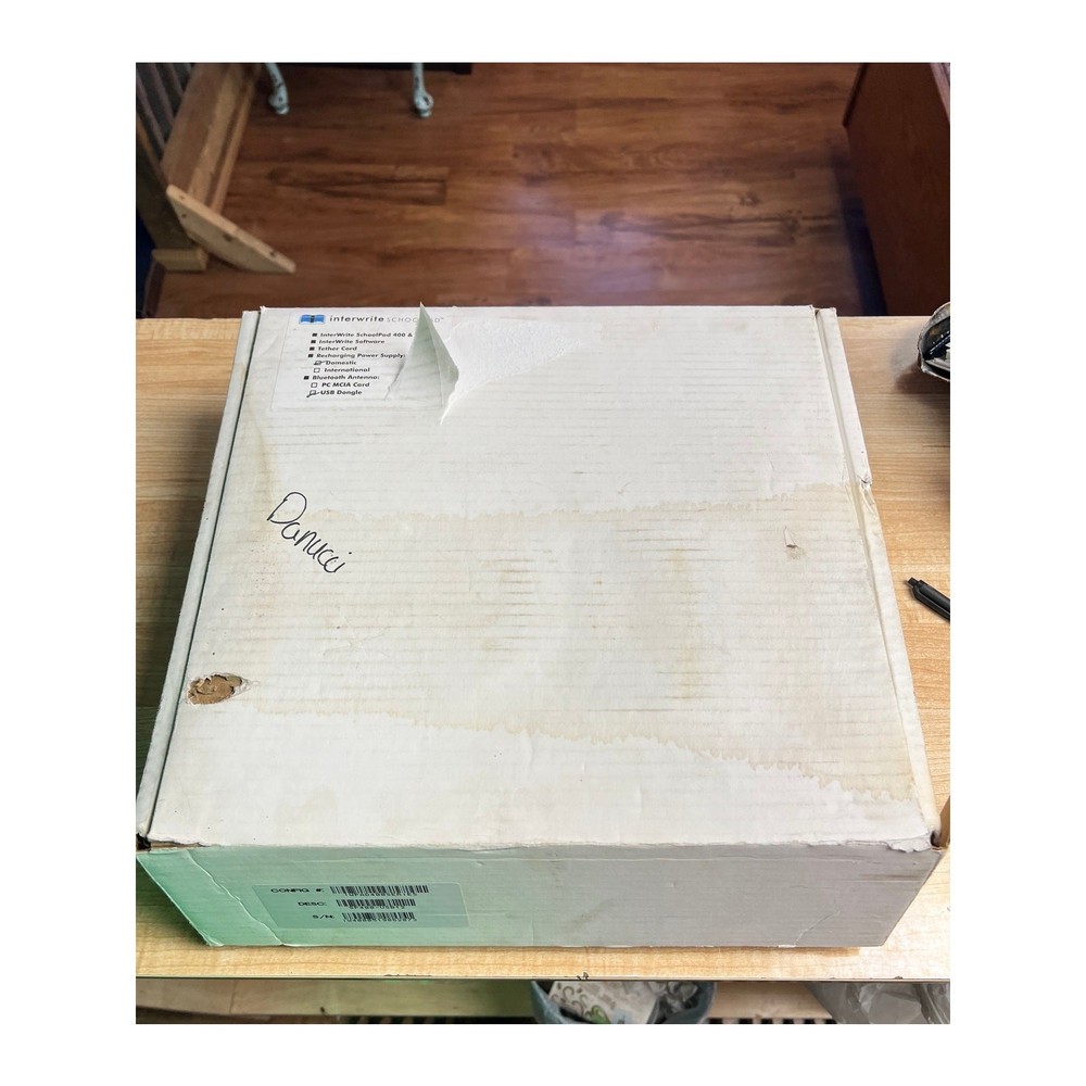 InterWrite SchoolPad by GTCO CalComp *untested*