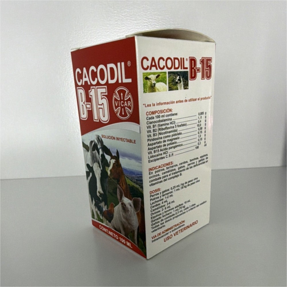 Vicar B-15  Solution 100ml cacodil