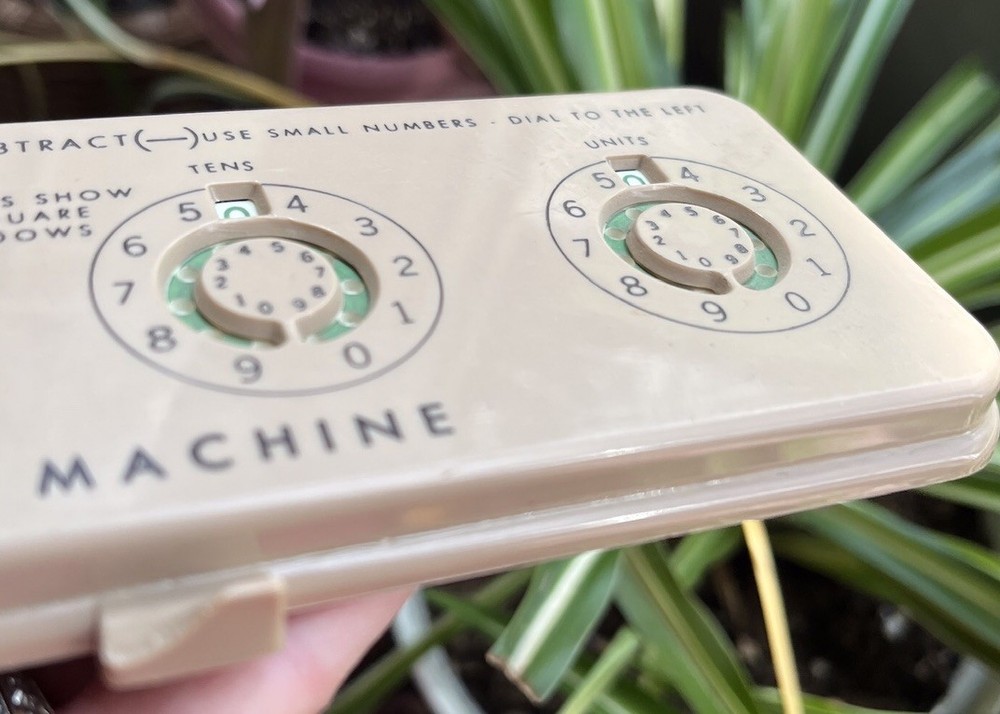 Sterling #565 & 567 Dial-A-Matic Automatic Mechanical Adding Machine Vtg *READ*