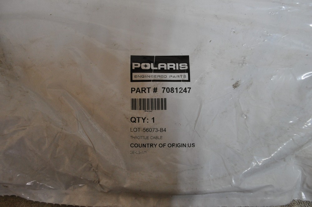 Polaris 7081247 Throttle Cable
