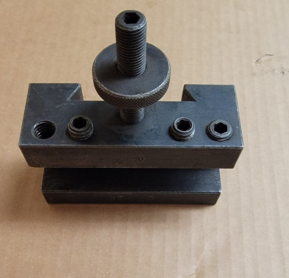 ENCO TOOL POST HOLDER. 1740A. USED.