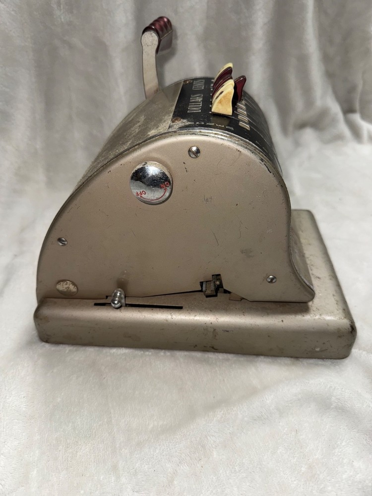 Vintage Paymaster Series S-600 Mechanical Check Protector