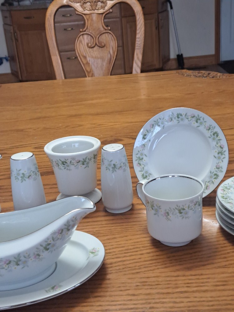 Johann Haviland Forever Spring Floral Scroll 31 Piece Dinnerware Grouping