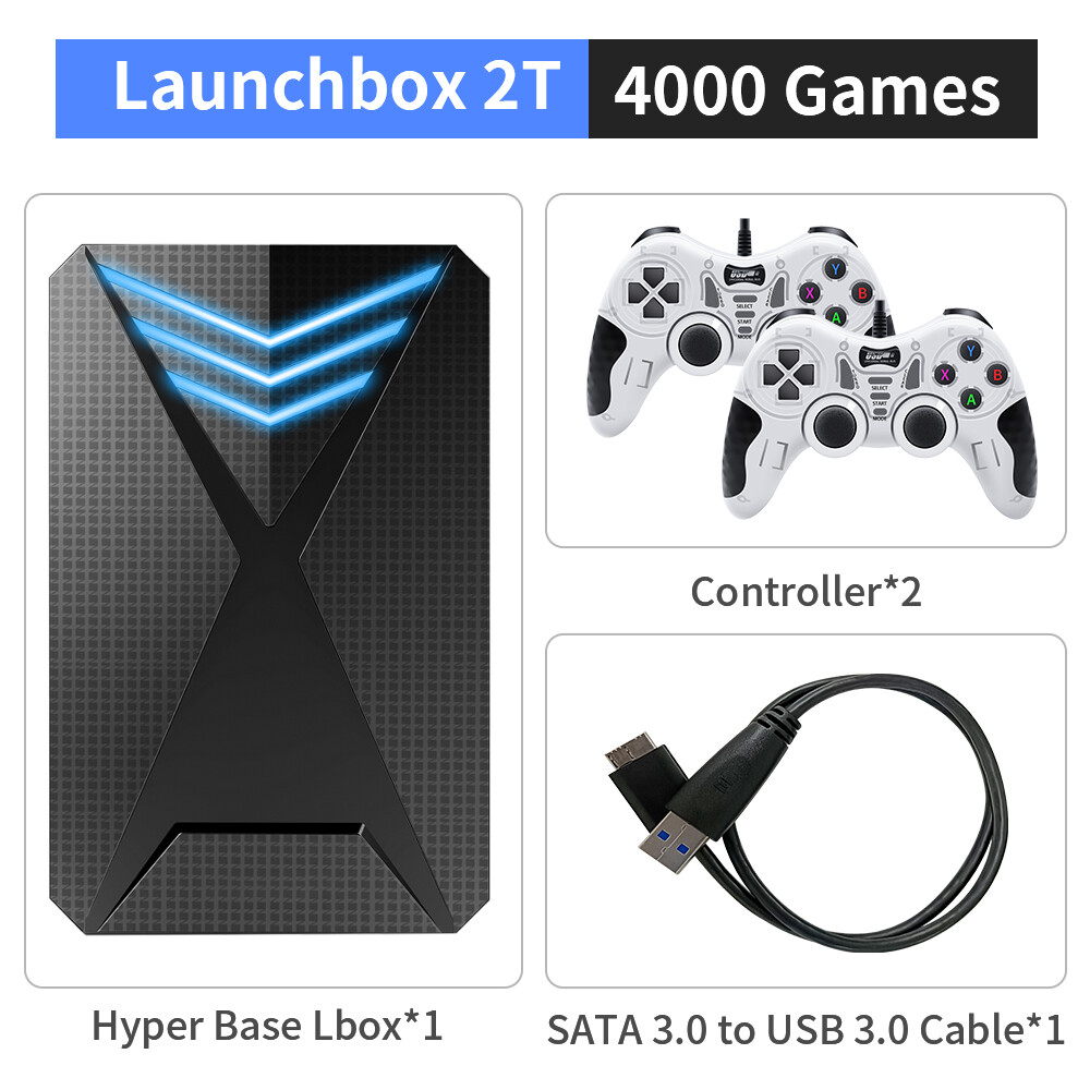 Gamingbox Portable External Hard Drive For PC 4000