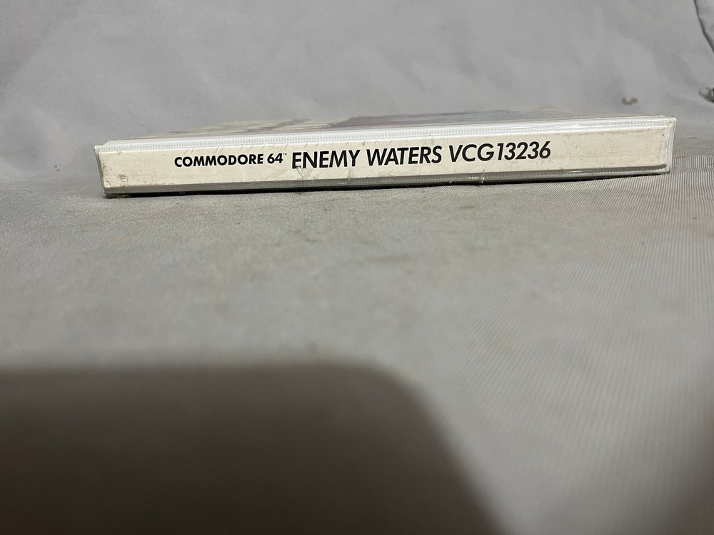 Enemy Waters Game ALA Software Commodore 64 disk 1983