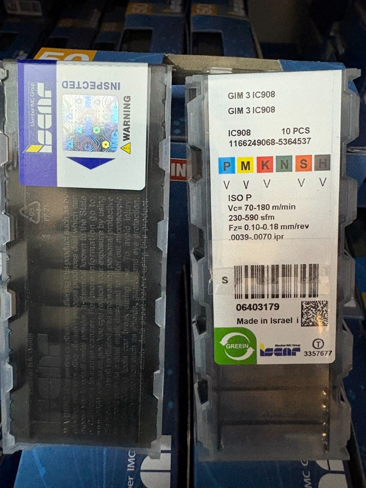 GIM 3 IC908/ISCAR  10 PCS