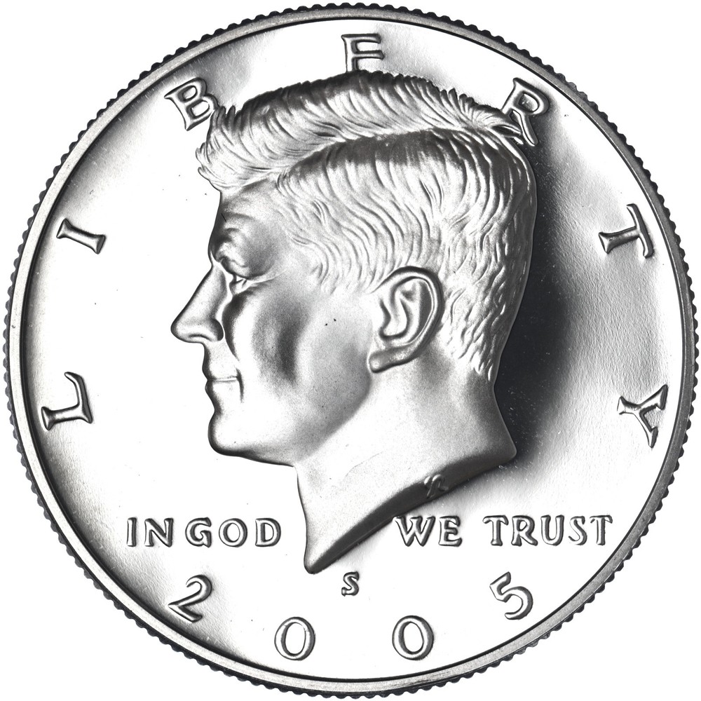 2005 S Kennedy Half Dollar Gem DCam Proof CN-Clad