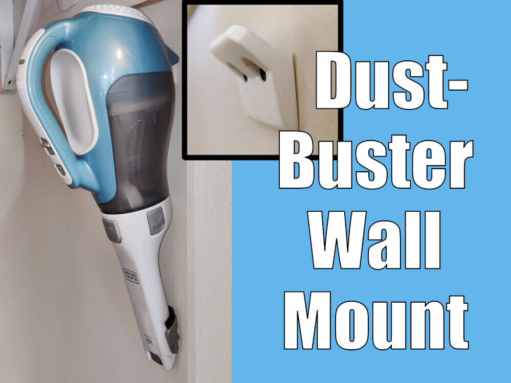 Wall Mount Bracket Holder for Black & Decker Model CHV1410L Vacuum