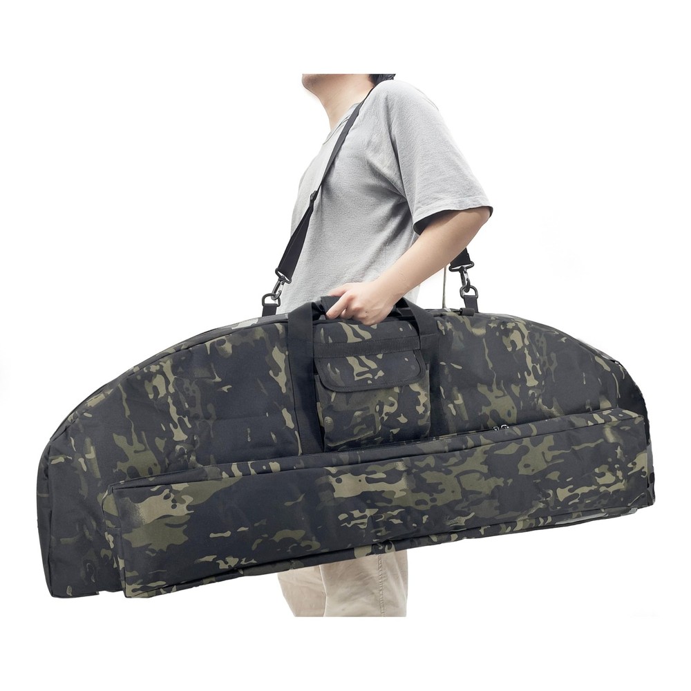 Silfrae Compound Bow Case Soft Bow Padded Case Light-Weight Bow Carry Bag wit...