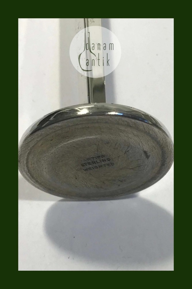 Cartier Sterling Silver Vase
