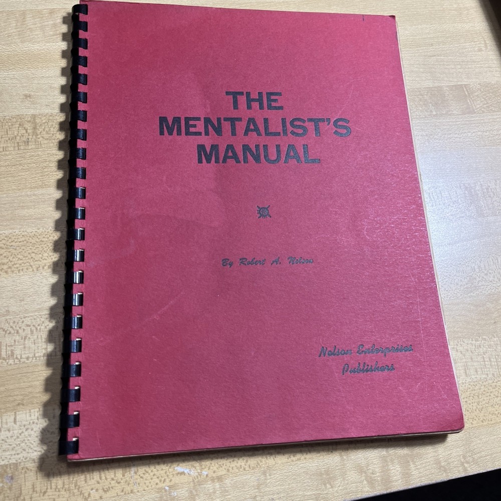 The Mentalist’s Manual - Robert Nelson