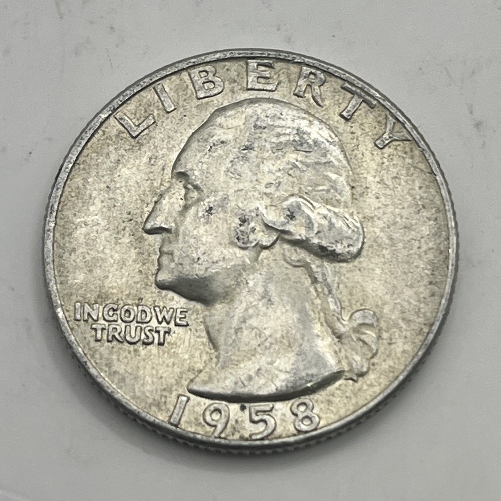1958-D 25C Washington Quarter
