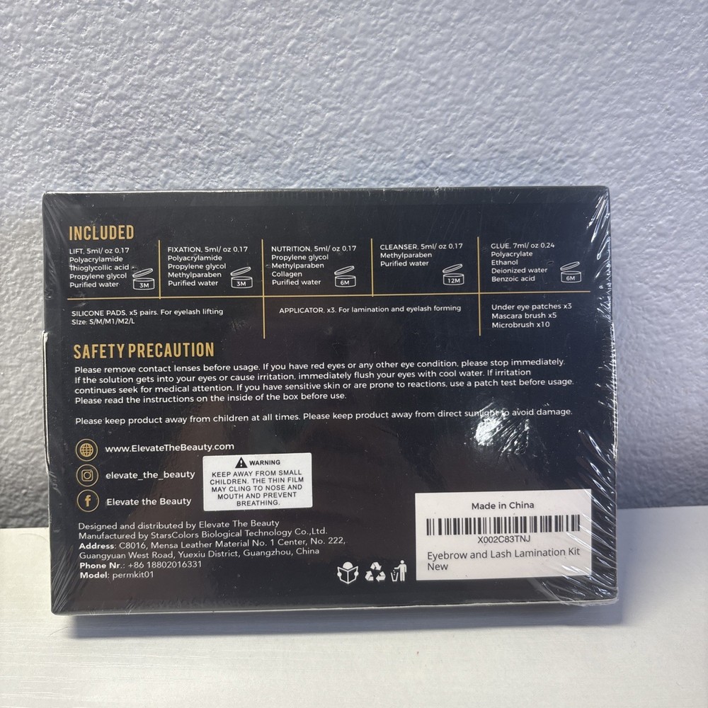 Eyebrow & Lash Lamination 2 in 1 Solution