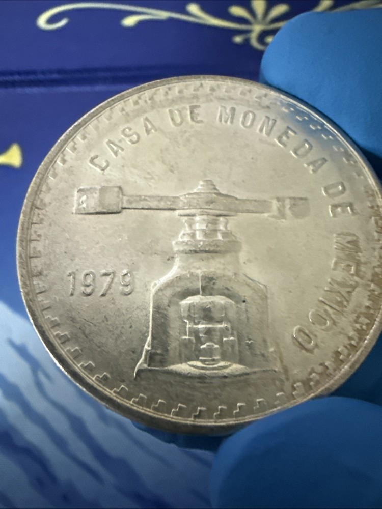 1979 casa de moneda de mexico silver coin