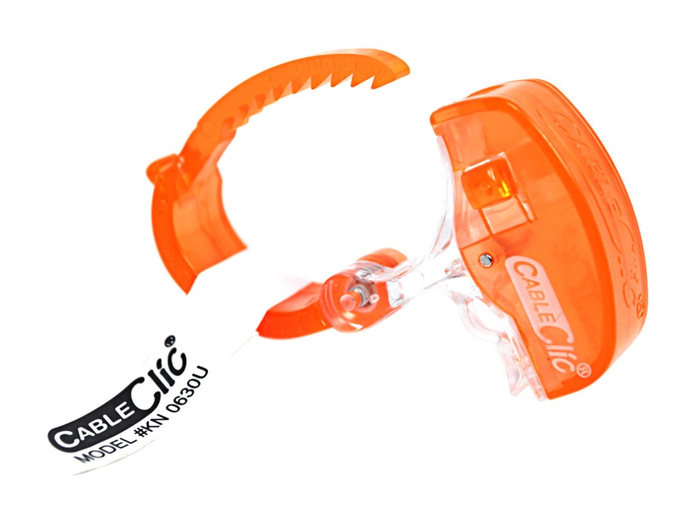 Cable Clic Mini Cable Organizer Orange