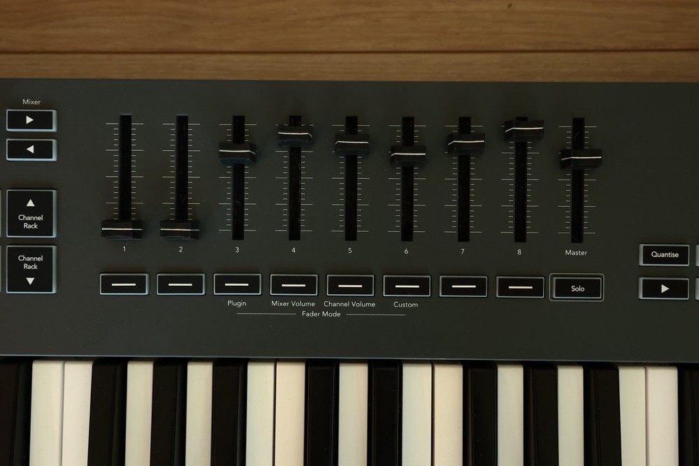 Novation FLkey 61 MIDI Keyboard Controller Faders Pads FL Studio