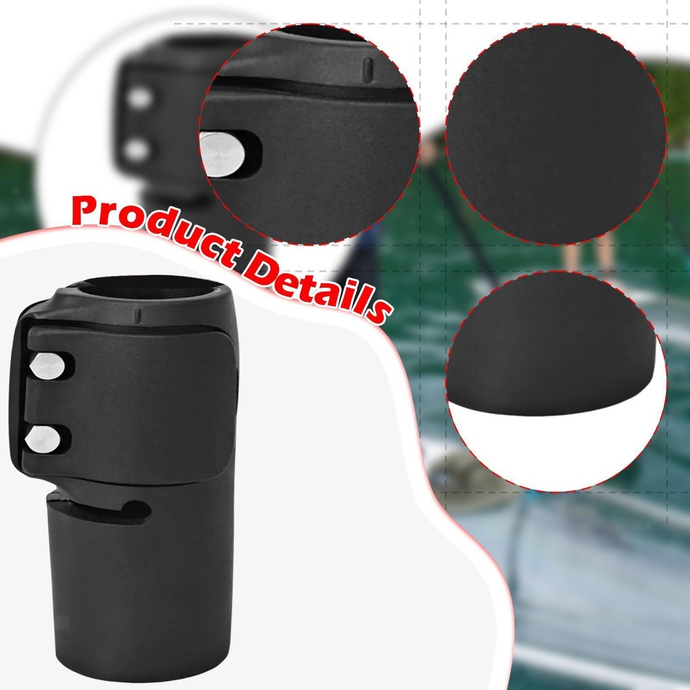 Quick Release Paddle Leash Lock Clamp Portable 2.5cm Diameter for Kayak