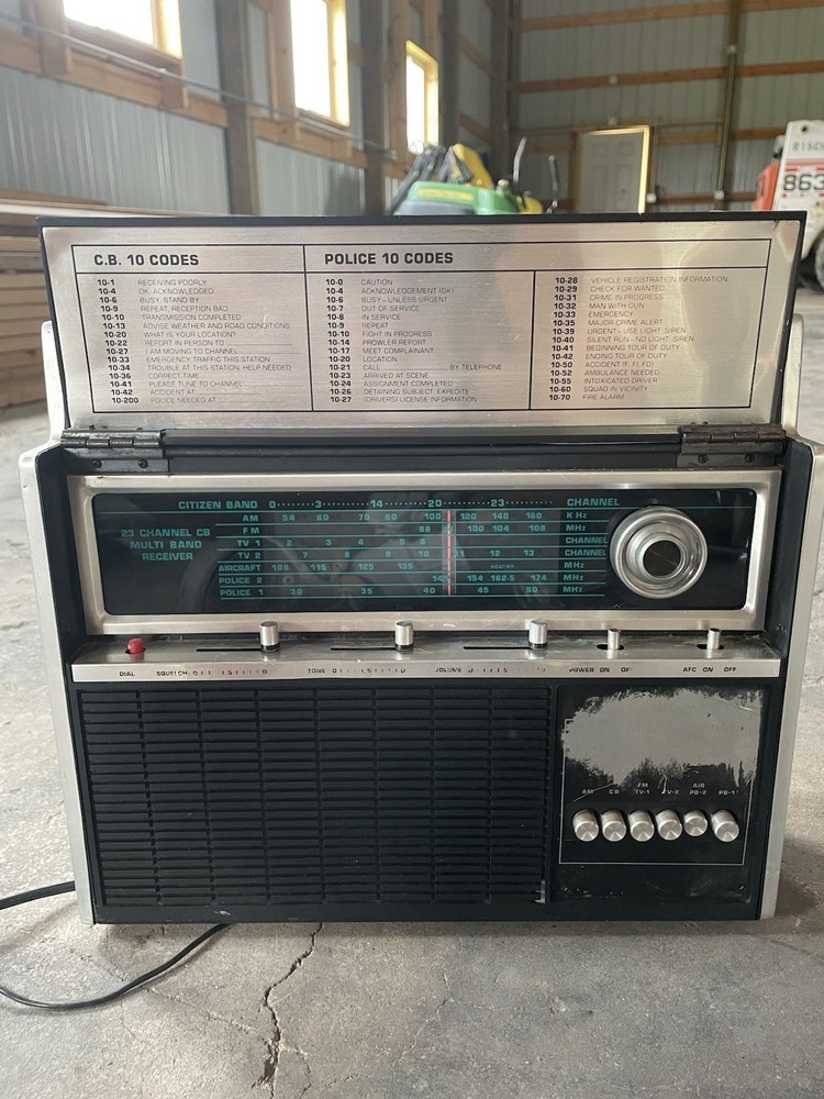 electrobrand cb public service multi band receiver model no. 2944