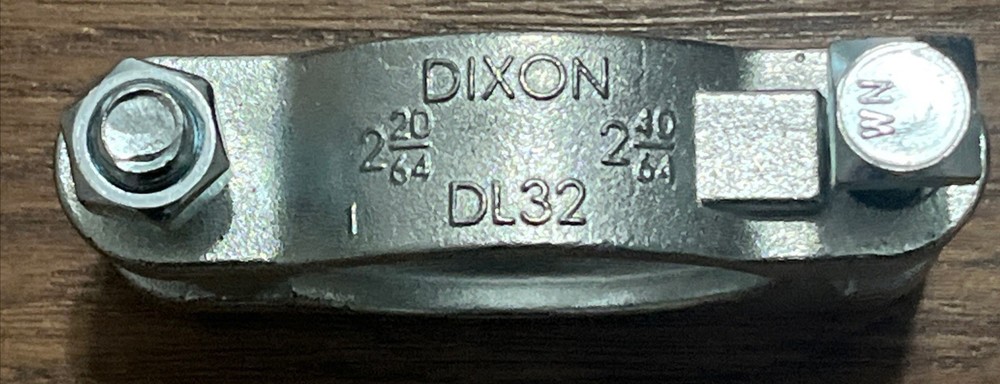 Dixon DL32 Double Bolt Clamp 2-20/64 2-40/64