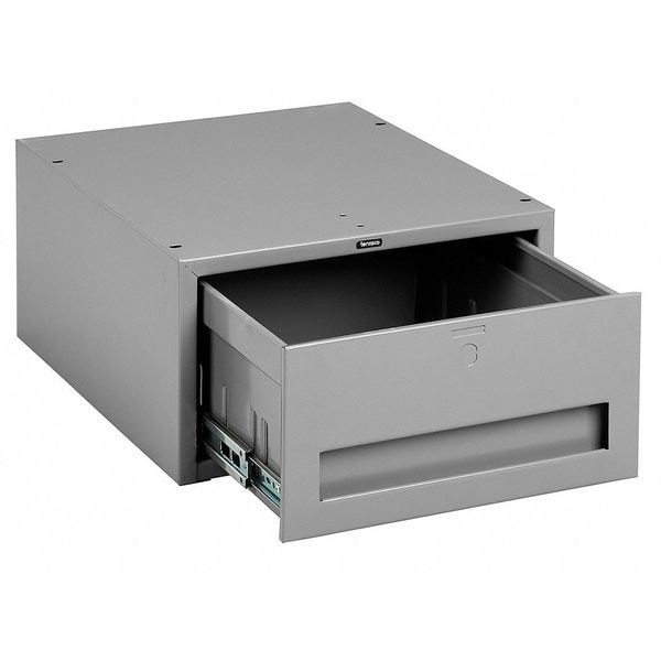 Tennsco Wbd-1 Stackable Drawer, 15W X 18D X 8-1/4H, Gray
