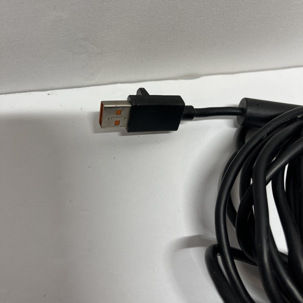 Microsoft Xbox 360 Kinect Sensor Bar Black With Plug Adapter