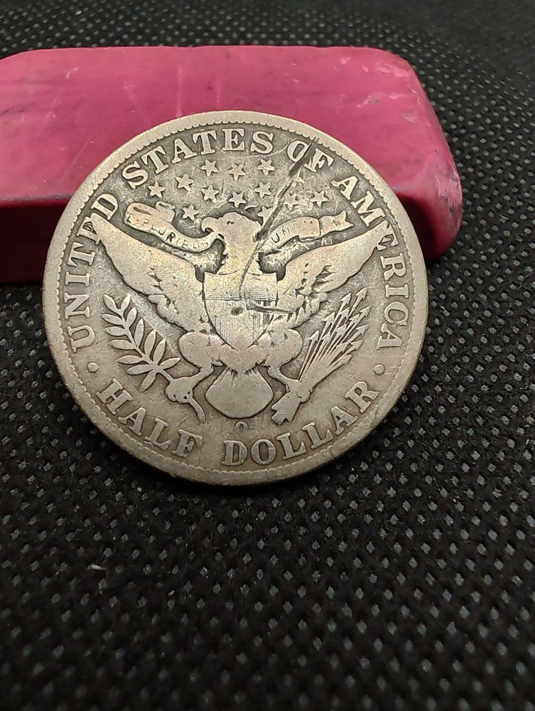 1909-O US BARBER HALF DOLLAR