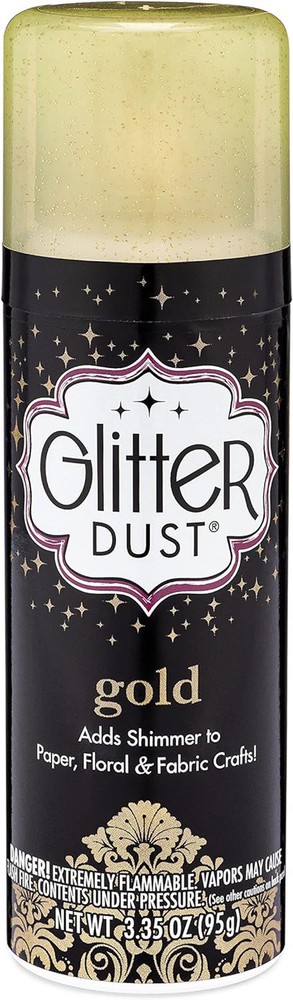 Ultra Fine Glitter Spray, Gold