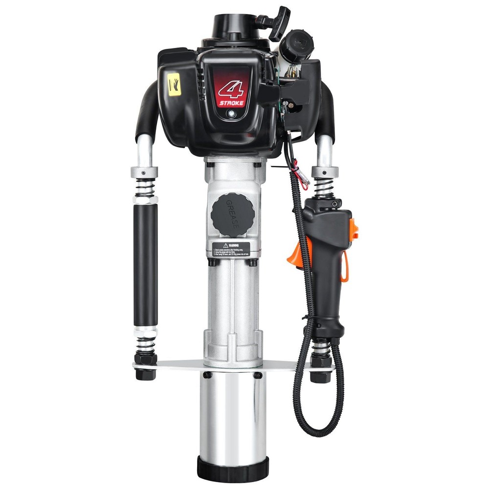 37.77cc 4-Stroke Gas-Powered Piling Hammer with Triple Tips