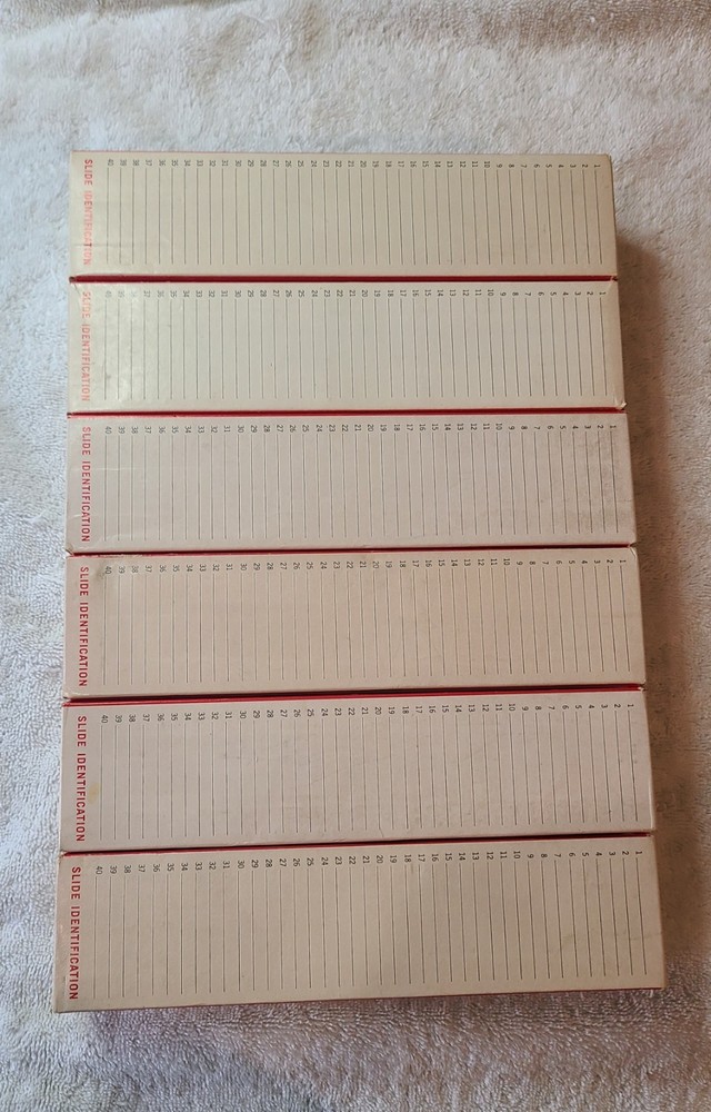 6 Sears 40 Slide Treys