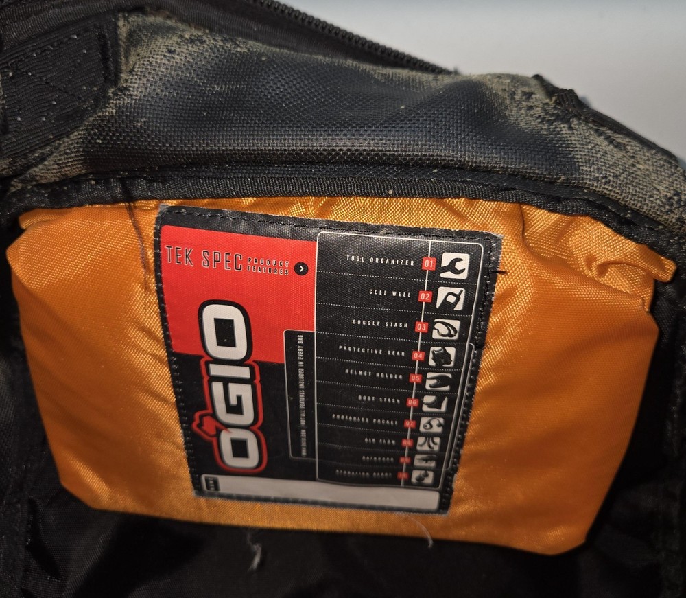 Ogio 2150 Motorcycle Backpack Black