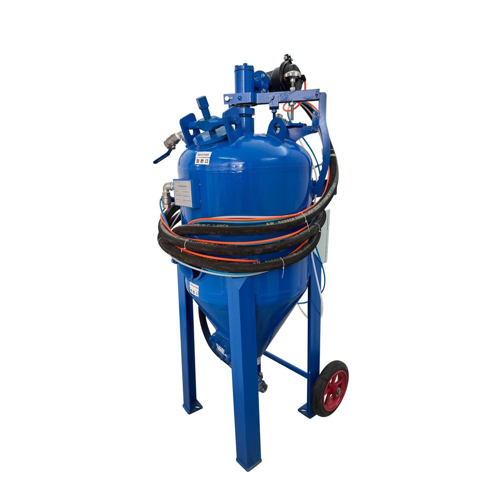 Dry Wet Dual-use Sandblaster 620-Type Mobile Rust Removal Sandblasting Machine