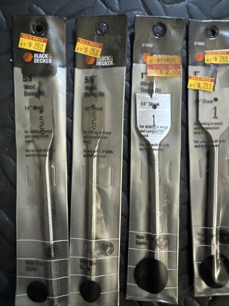Wood Boring Bit Lot