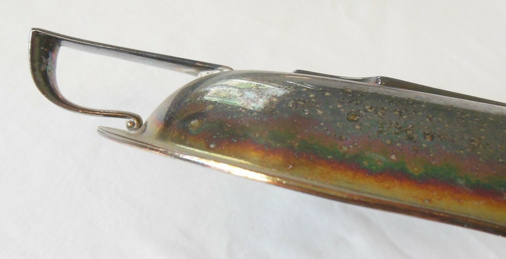 Knickerbocker Silver Co. Art Deco Silverplate Covered Serving Dish Mono