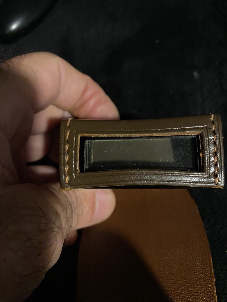 VintageEOS Light Meter With Leather Case lgreat condition