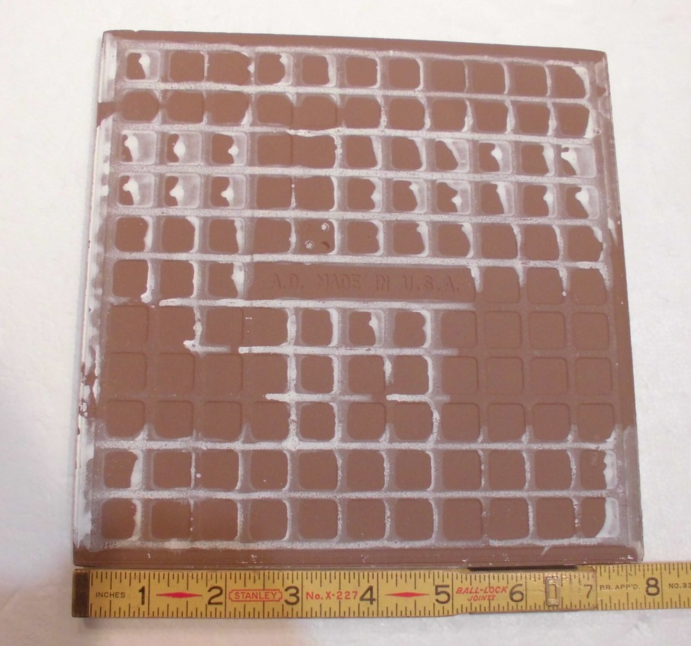 1 pc. Speckled Light Blue: 8" Ceramic Floor Tile by American Olean, Crystal