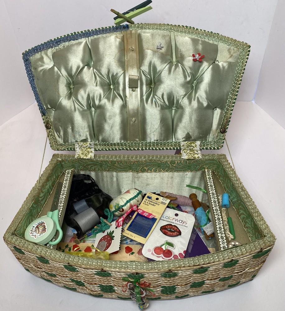 Sewing Basket Notions Keepsake Kit 200
