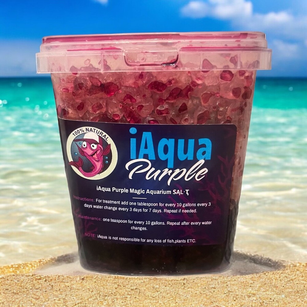 iAqua Purple Magic Aquarium Salt