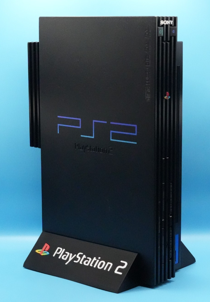 PlayStation 2 Fat vertical stand 3D Printed