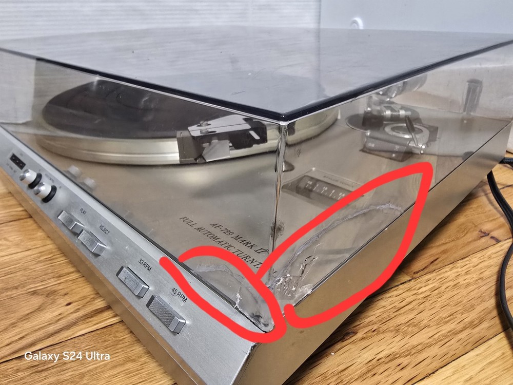 Vintage Philips Model AF-729 MarK II Fully Automatic Turntable Pitch Controller