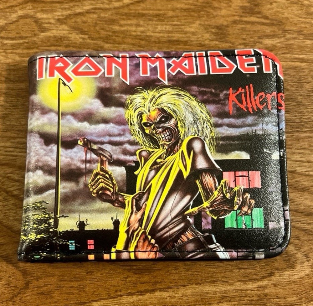 NEW Iron Maiden “Killers” Bifold Wallet
