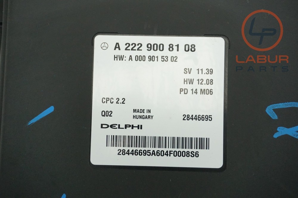 W222 14-17 Mercedes S Class Automatic Transmission Control Module K127