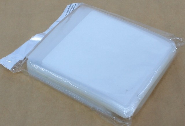 50 Double Sided Ameri Copy Blu Ray CPP Clear Sleeves W/2 Disc Woven