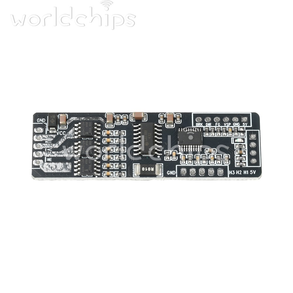 BLDC Hall Sensor 3Phase Brushless DC Motor Driver Board Speed Controller DC7-40V