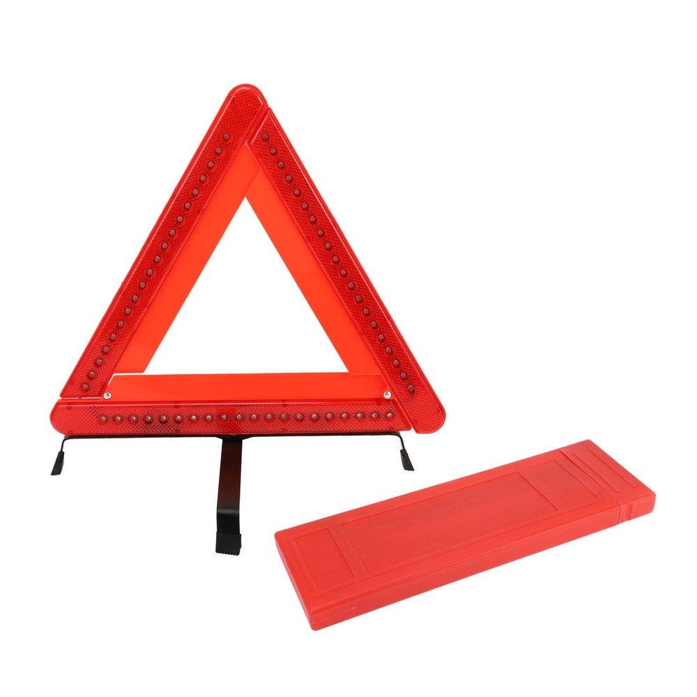 Car Signal Triangle with Reflective Case, 1 Piece