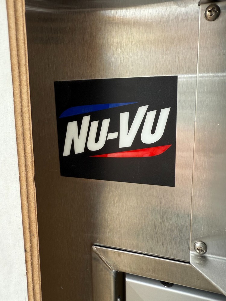 NU-VU QB-3/9 Electric Proofer Heated Oven Double Stack Merchandiser on Casters