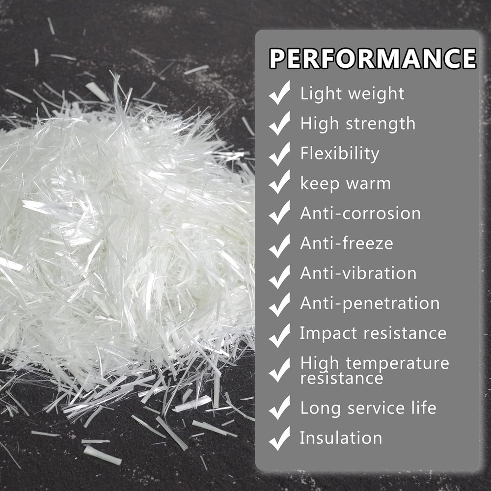 Fiberglass Cement Mix - Anti-Cracking & Waterproof Solution for Builders