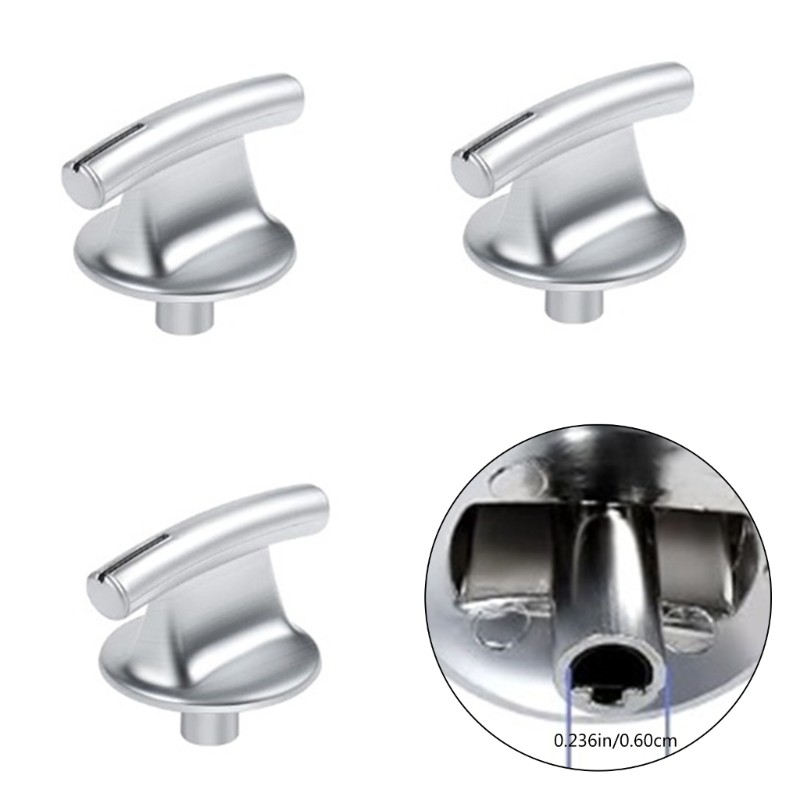 Pack of 5 Gas Stove Handle Replacement Plastic Construction Simple Attach